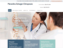 Tablet Screenshot of chirodaytona.com